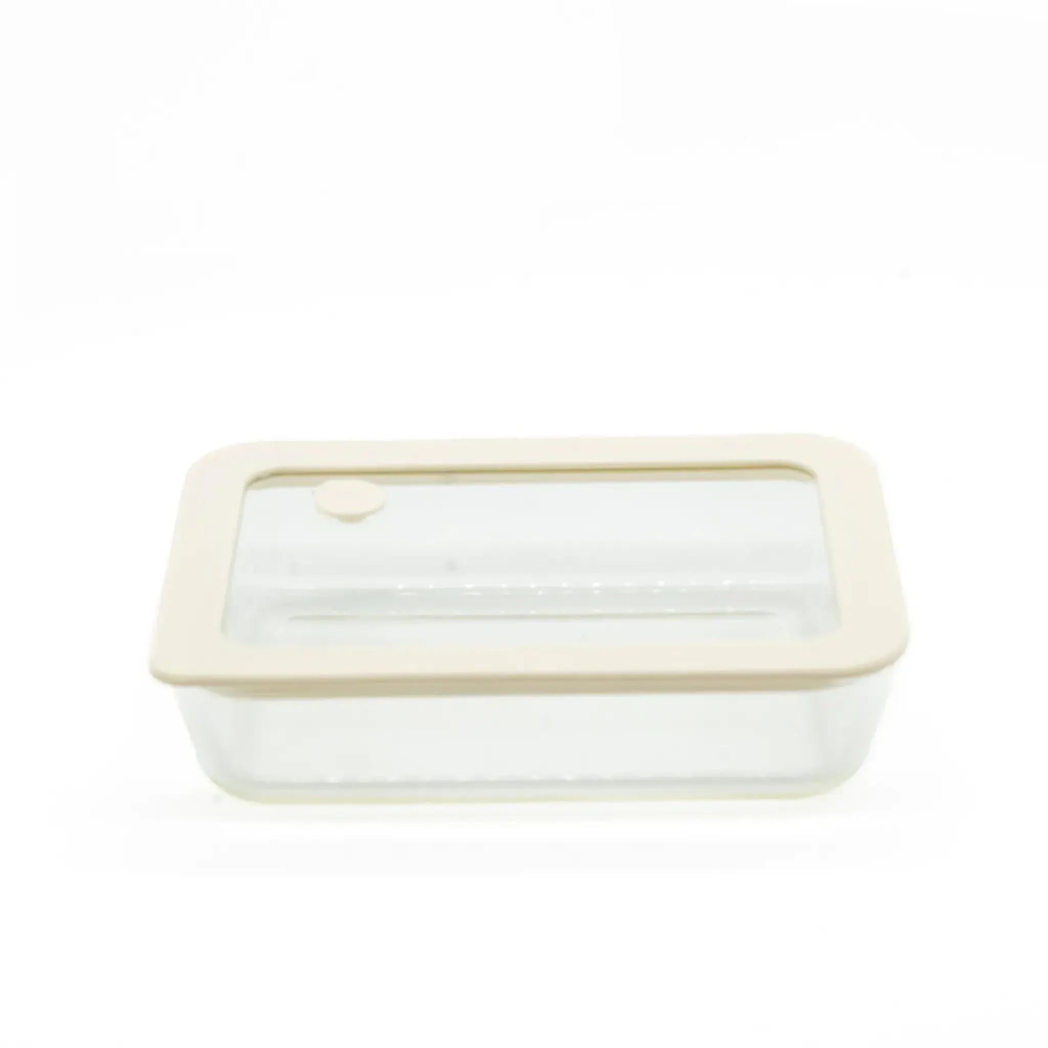 Contenedor hermético de vidrio 0.7 L | Blanco | By Home Concept