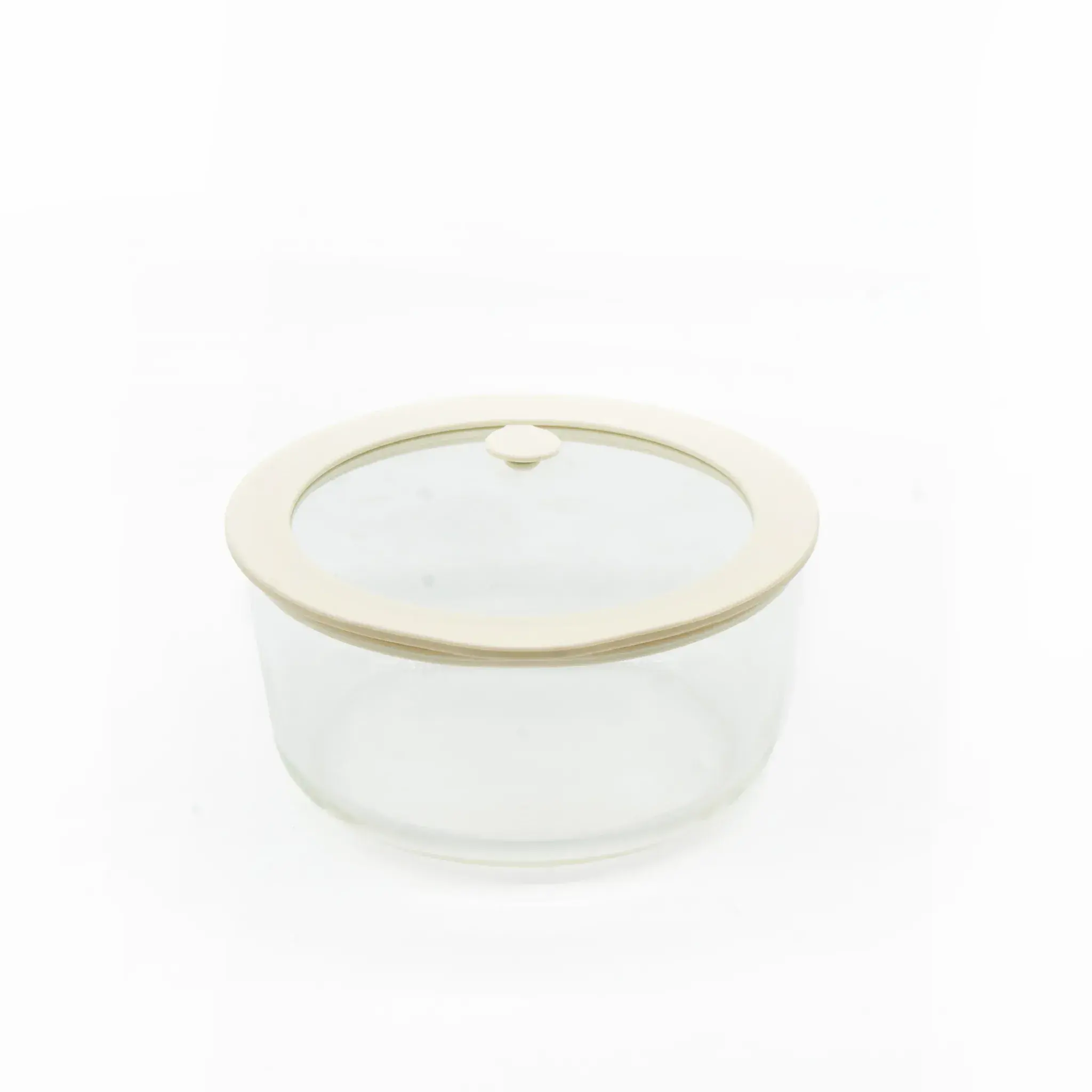 Contenedor hermético de vidrio 0.9 L | Blanco | By Home Concept