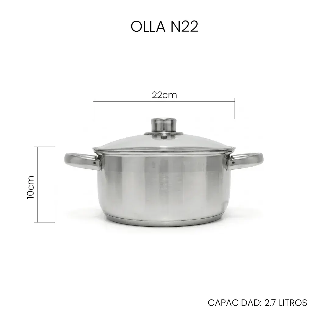 Set x3 | Acero Inoxidable