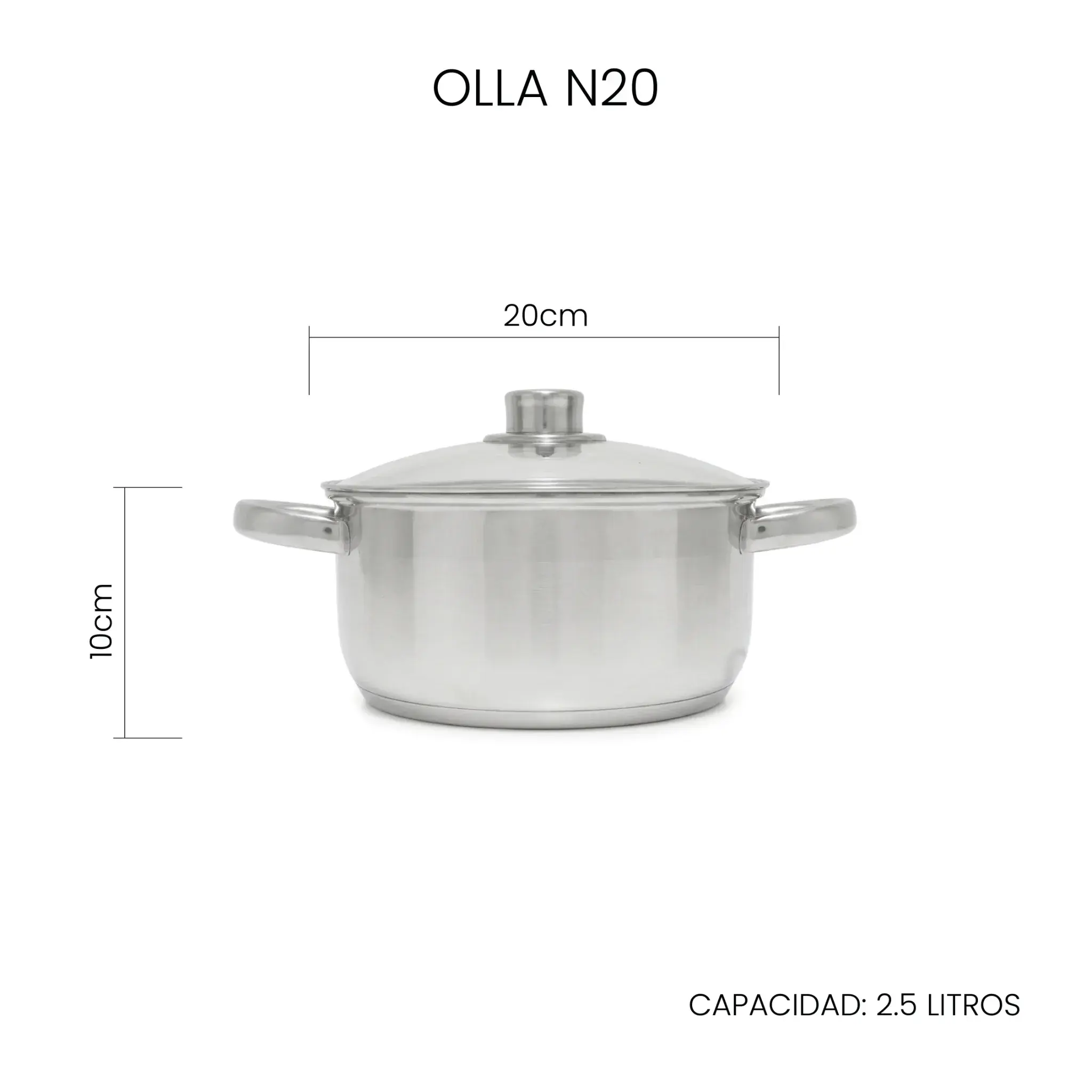 Set x3 | Acero Inoxidable