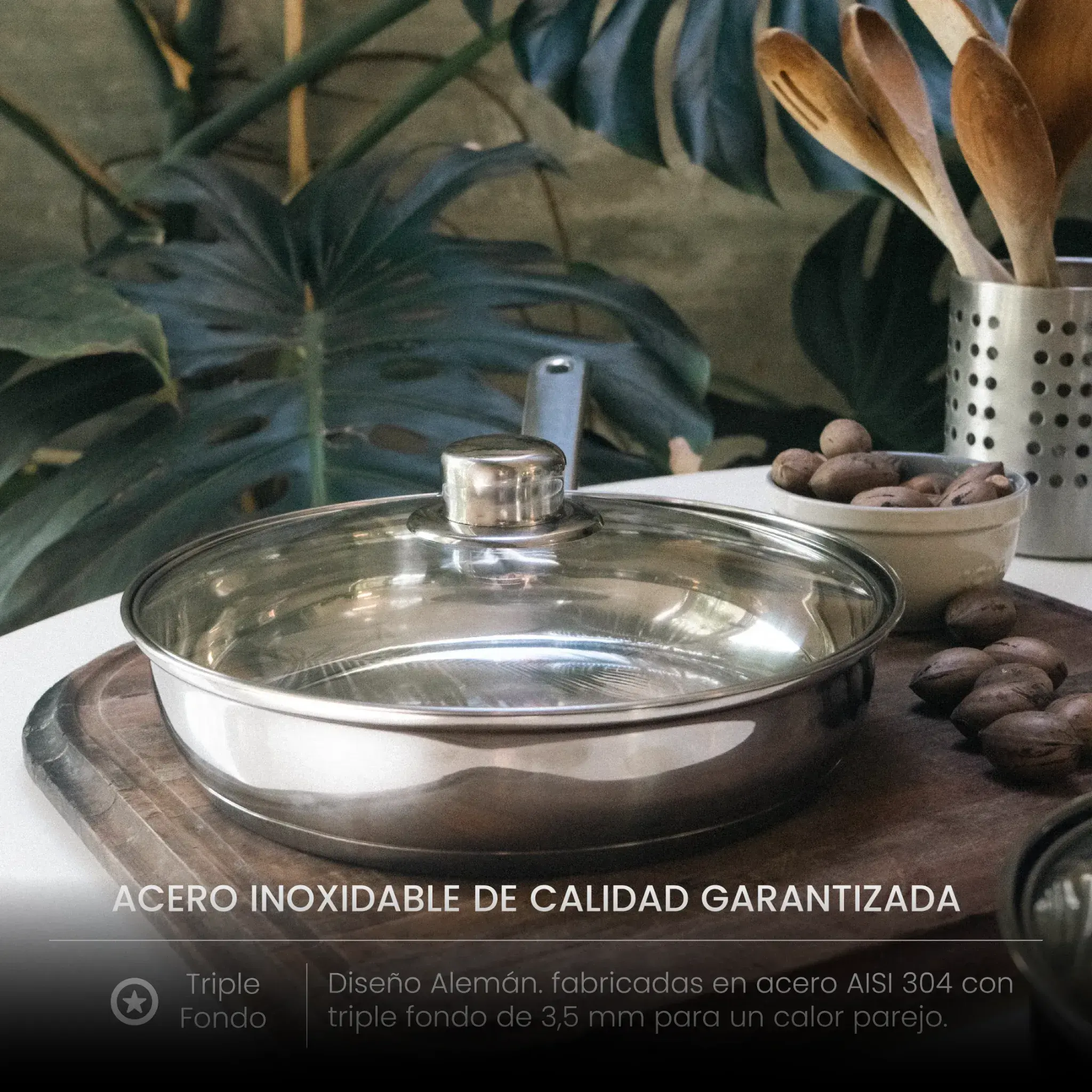 Set x3 | Acero Inoxidable
