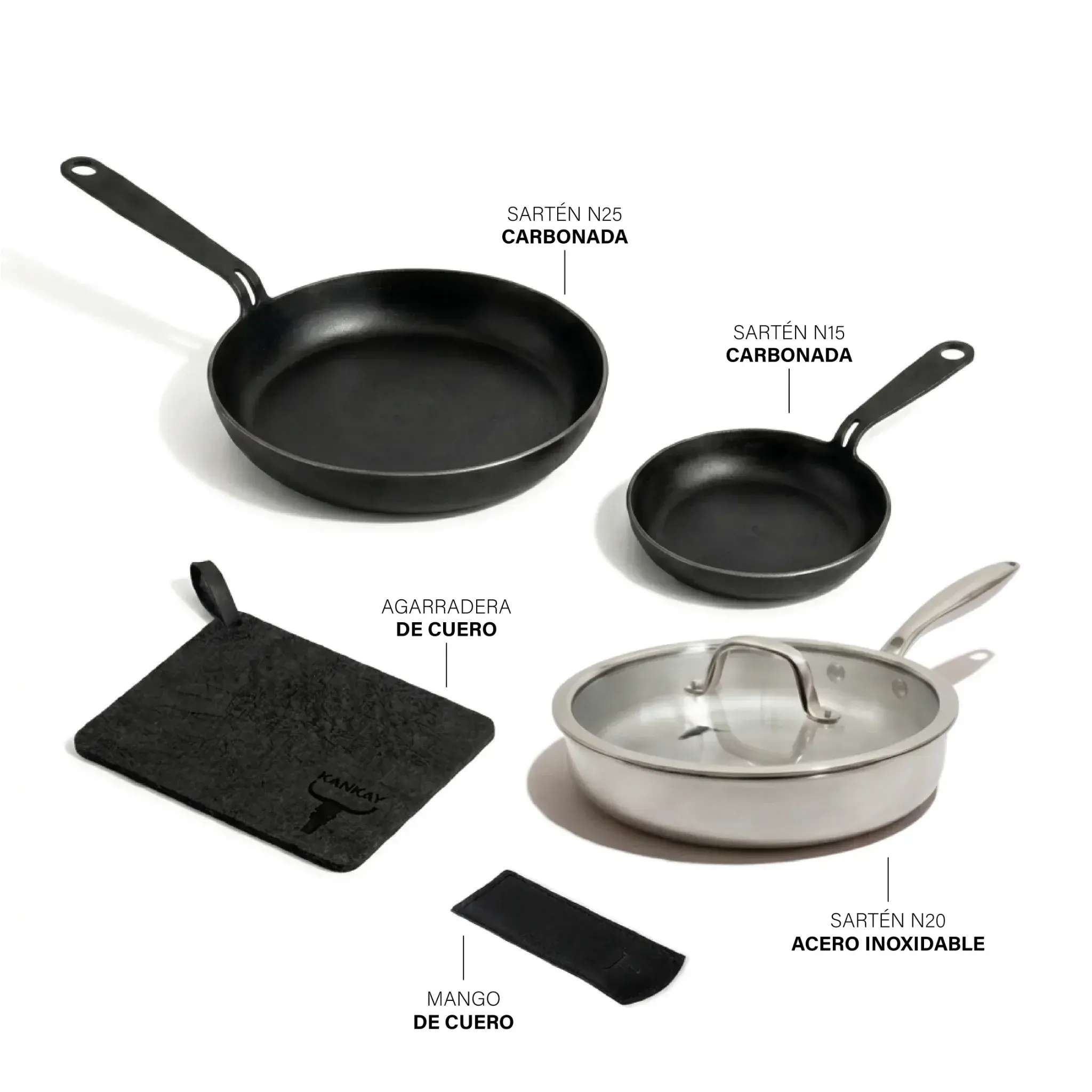 Solo x Hoy | Carbonado, Acero Inoxidable & Accesorios