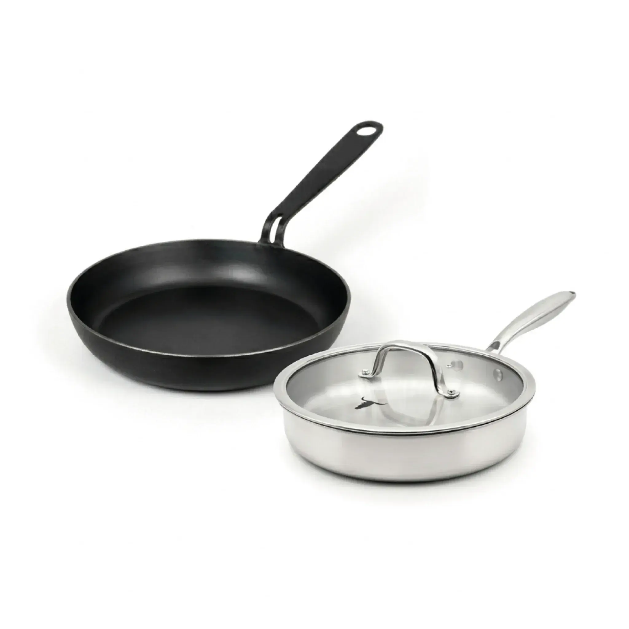 Set Duo | Acero Inoxidable & Carbonado