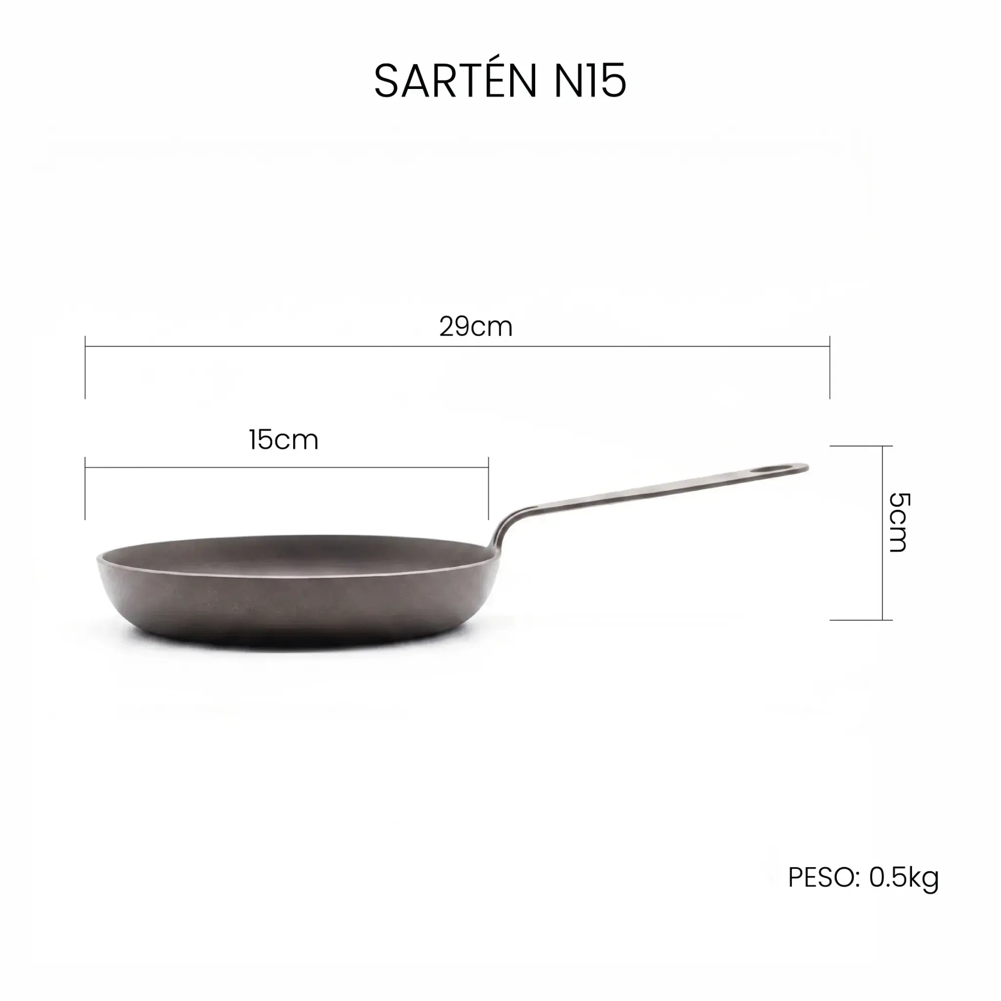 Set Duo Curado | Sartén N20 & Sartén N15