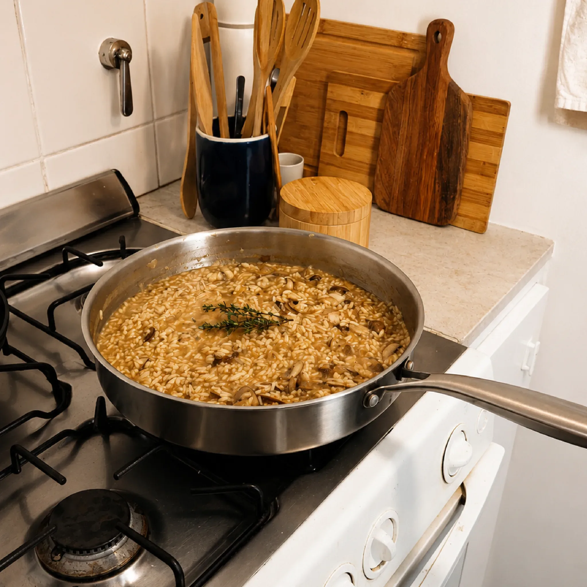 Risotto de hongos