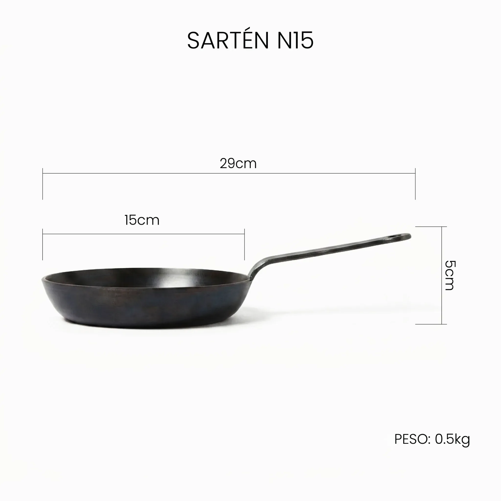 Sartén/Provoletera N15 | Carbonada