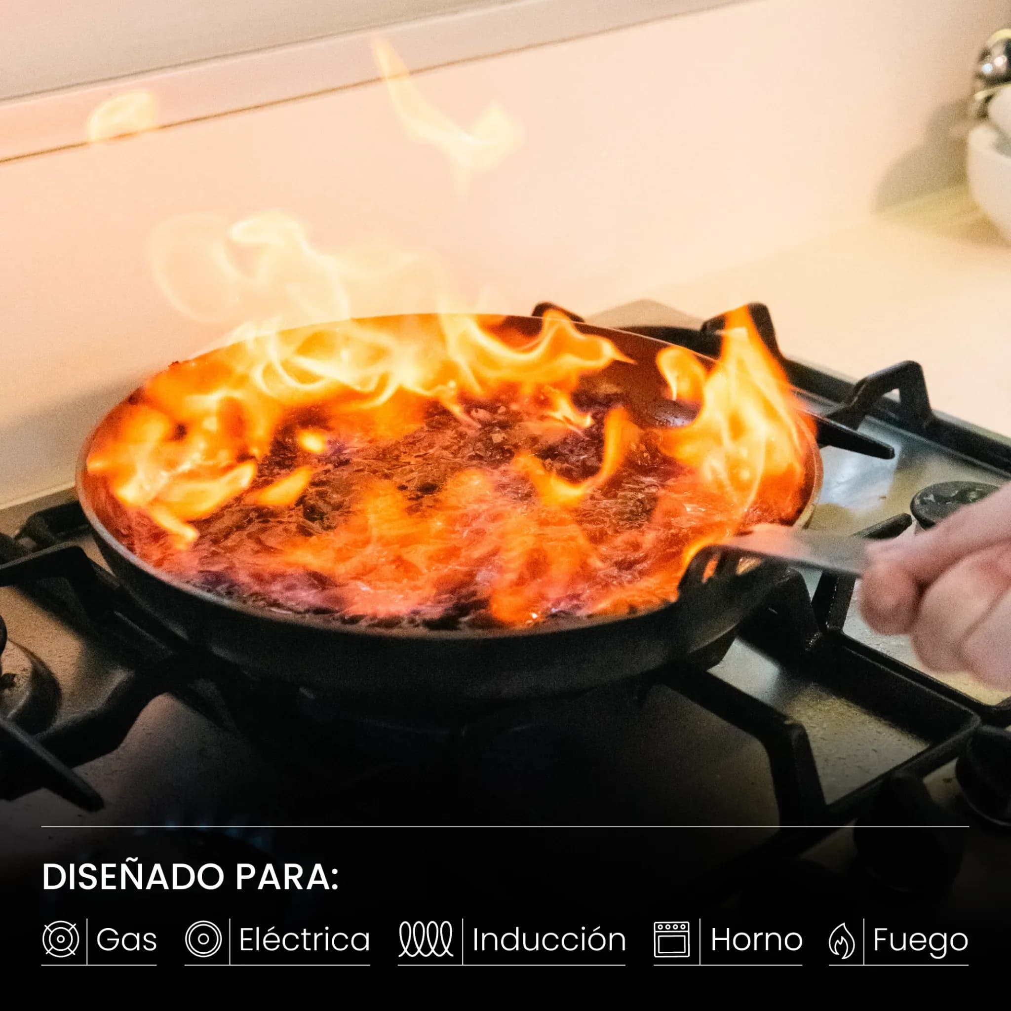 Set Mundialista Acero Inox | Provoletera + Navaja de Regalo