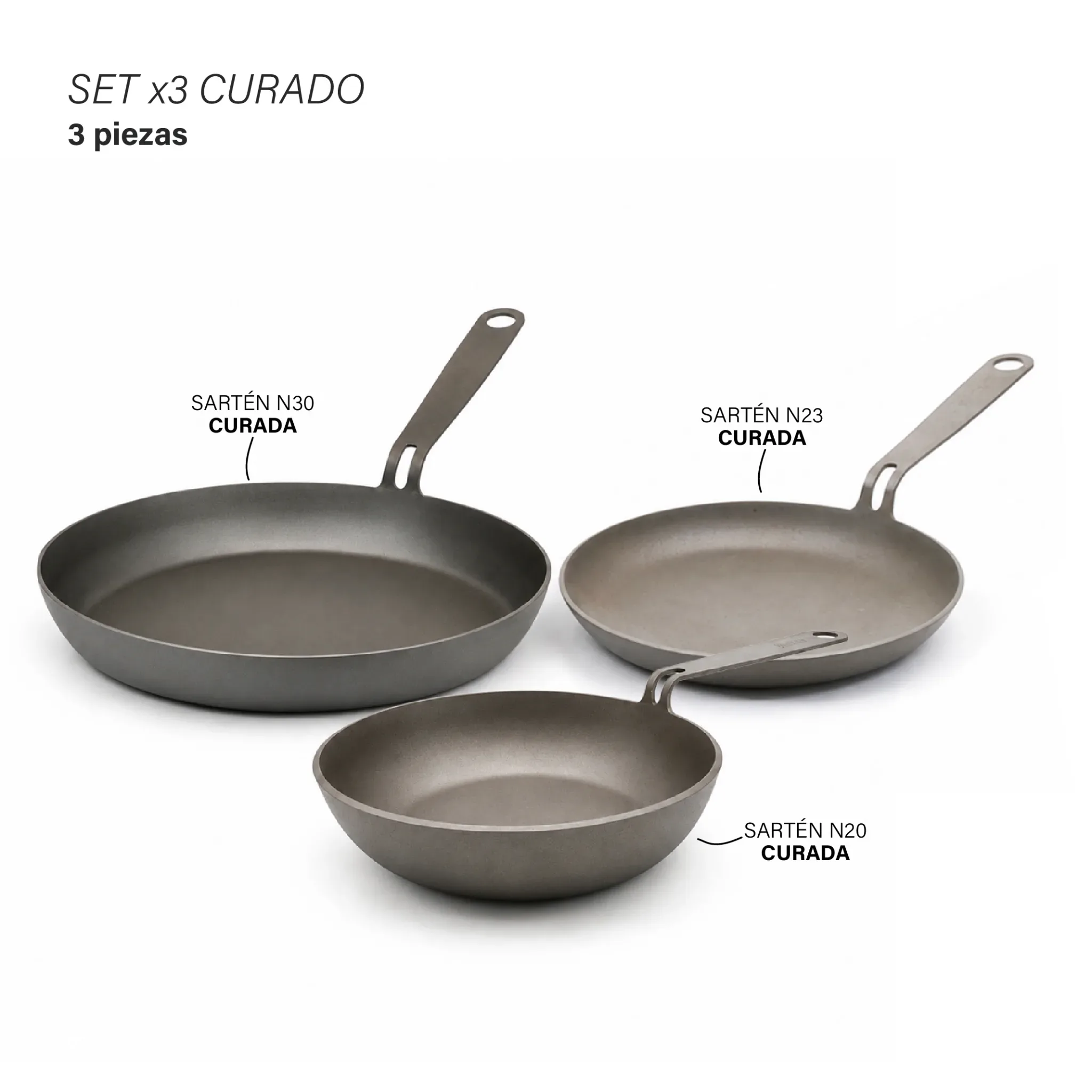 Set x3 Curado