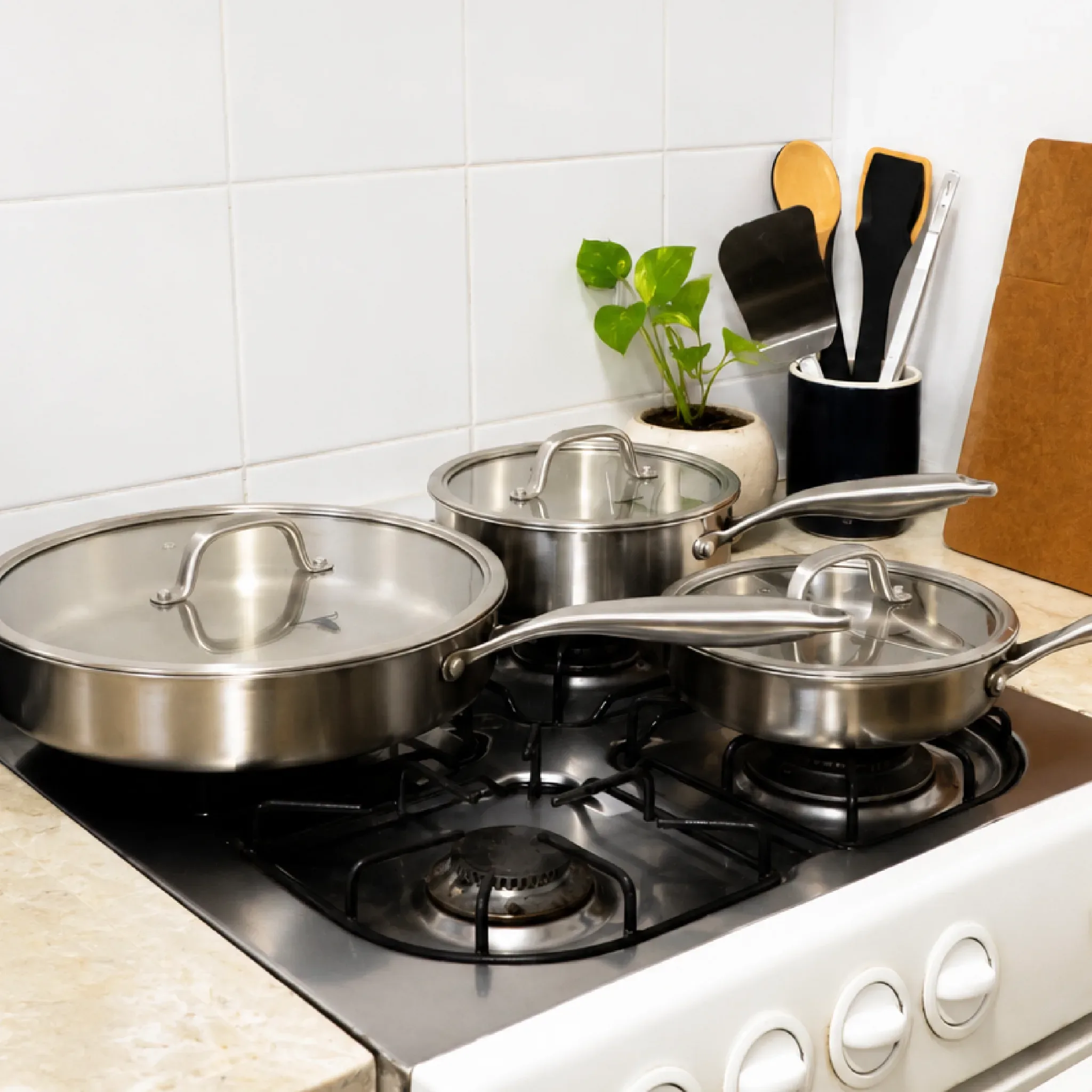 Set x3 Acero Inoxidable