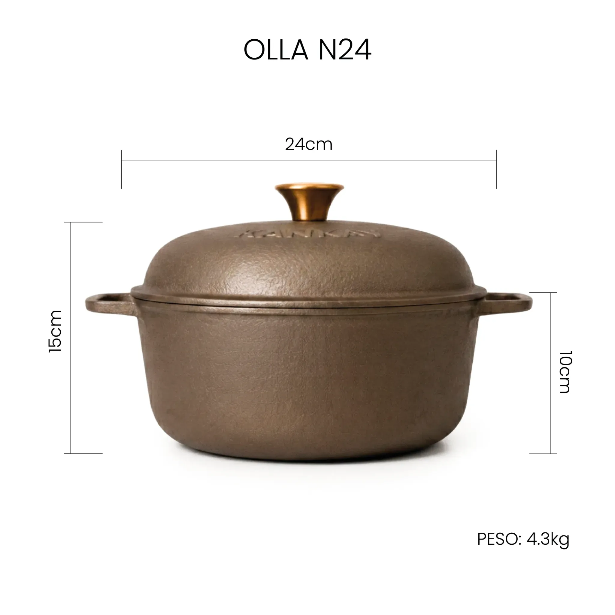 Olla N24 | Hierro Fundido