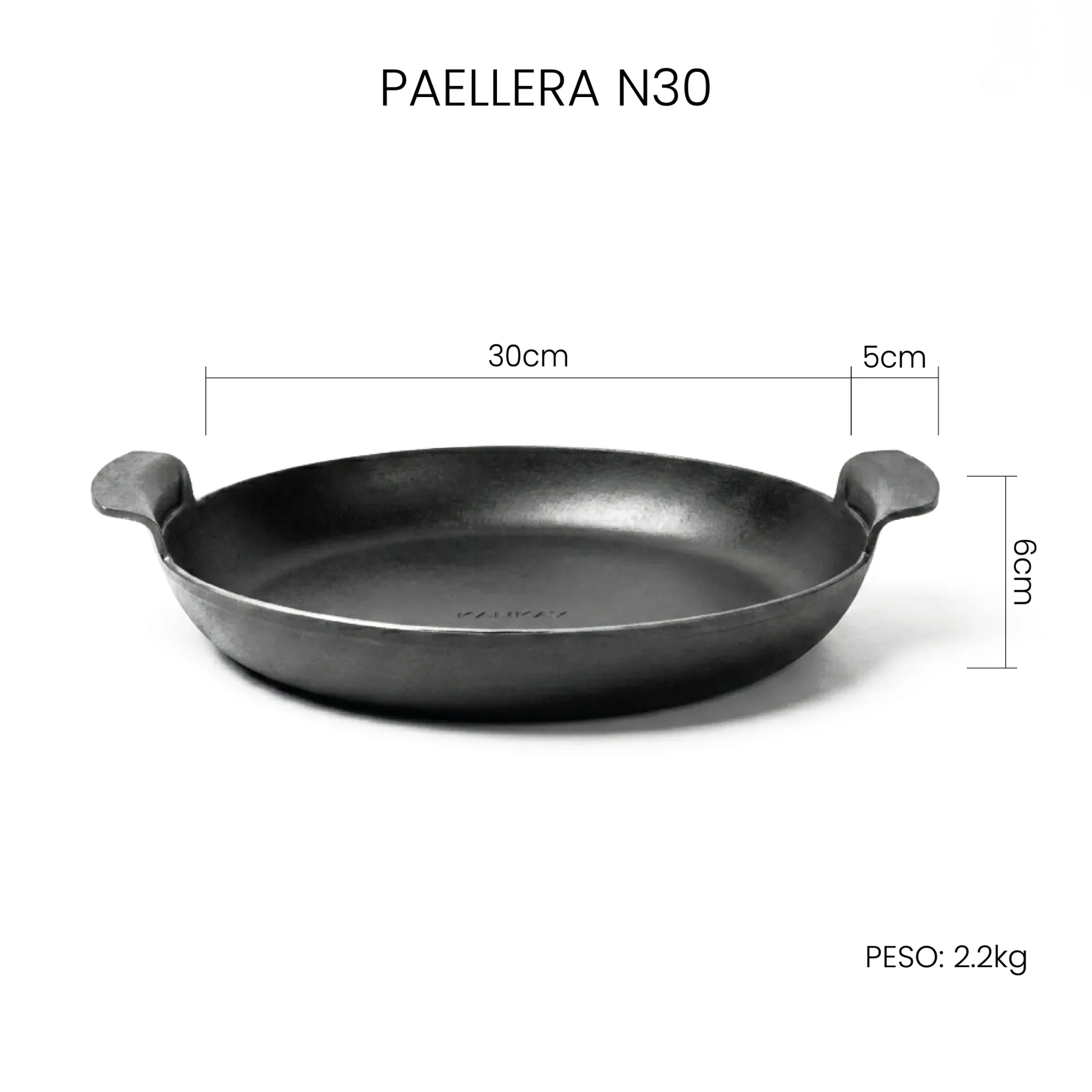 Set Duo Lite Curado + Paellera