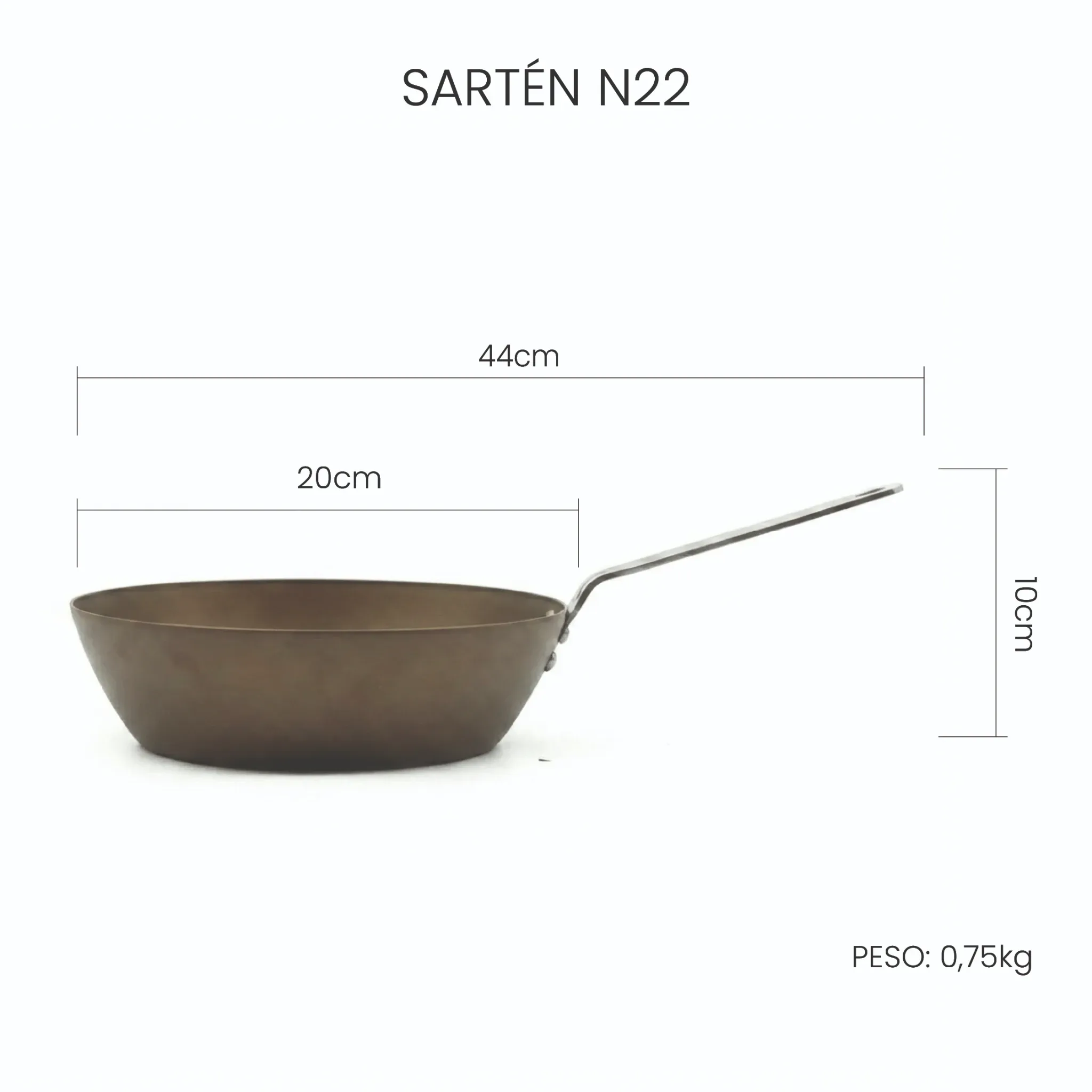 Set Duo Lite Curado + Paellera
