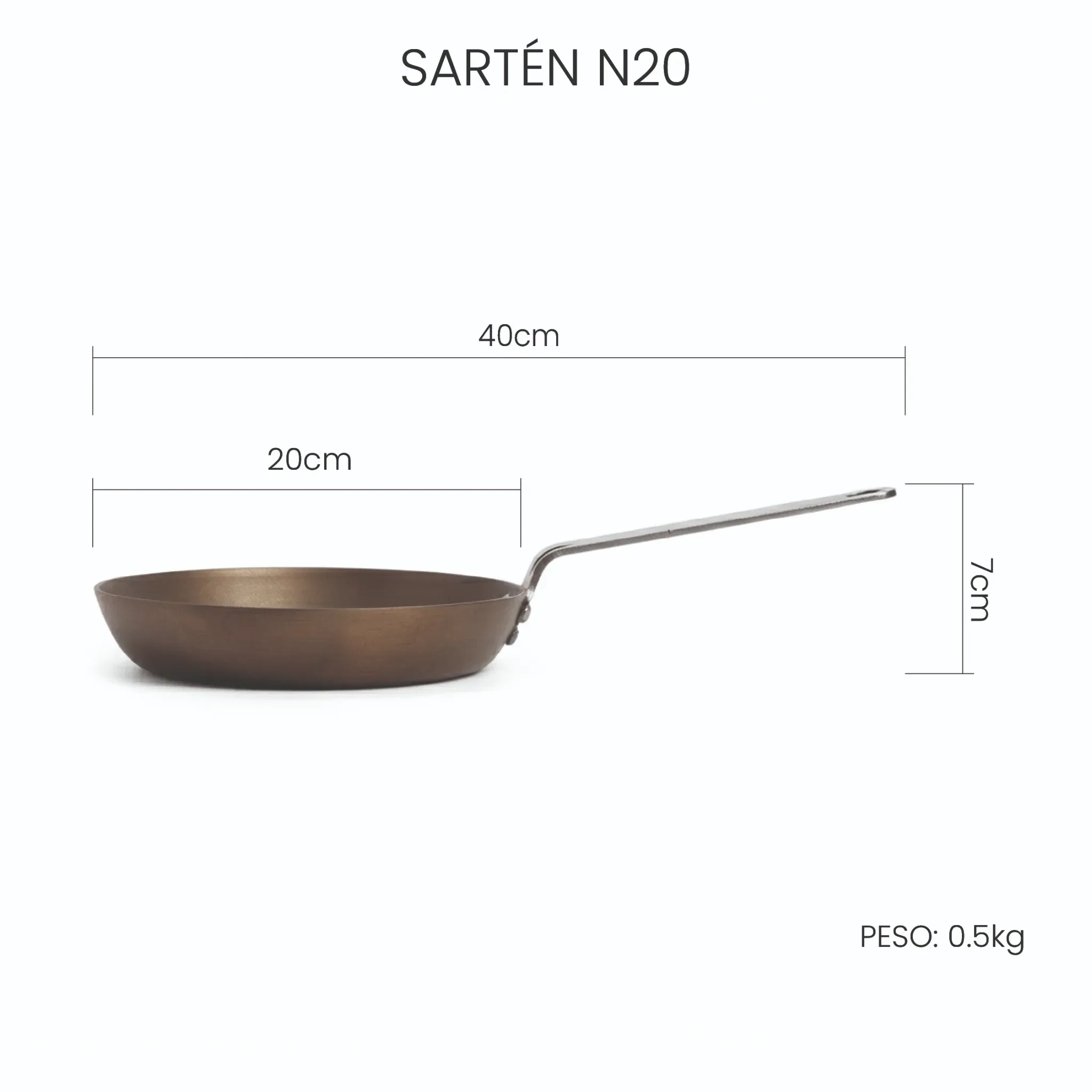 Sartén N20 | Lite Curada