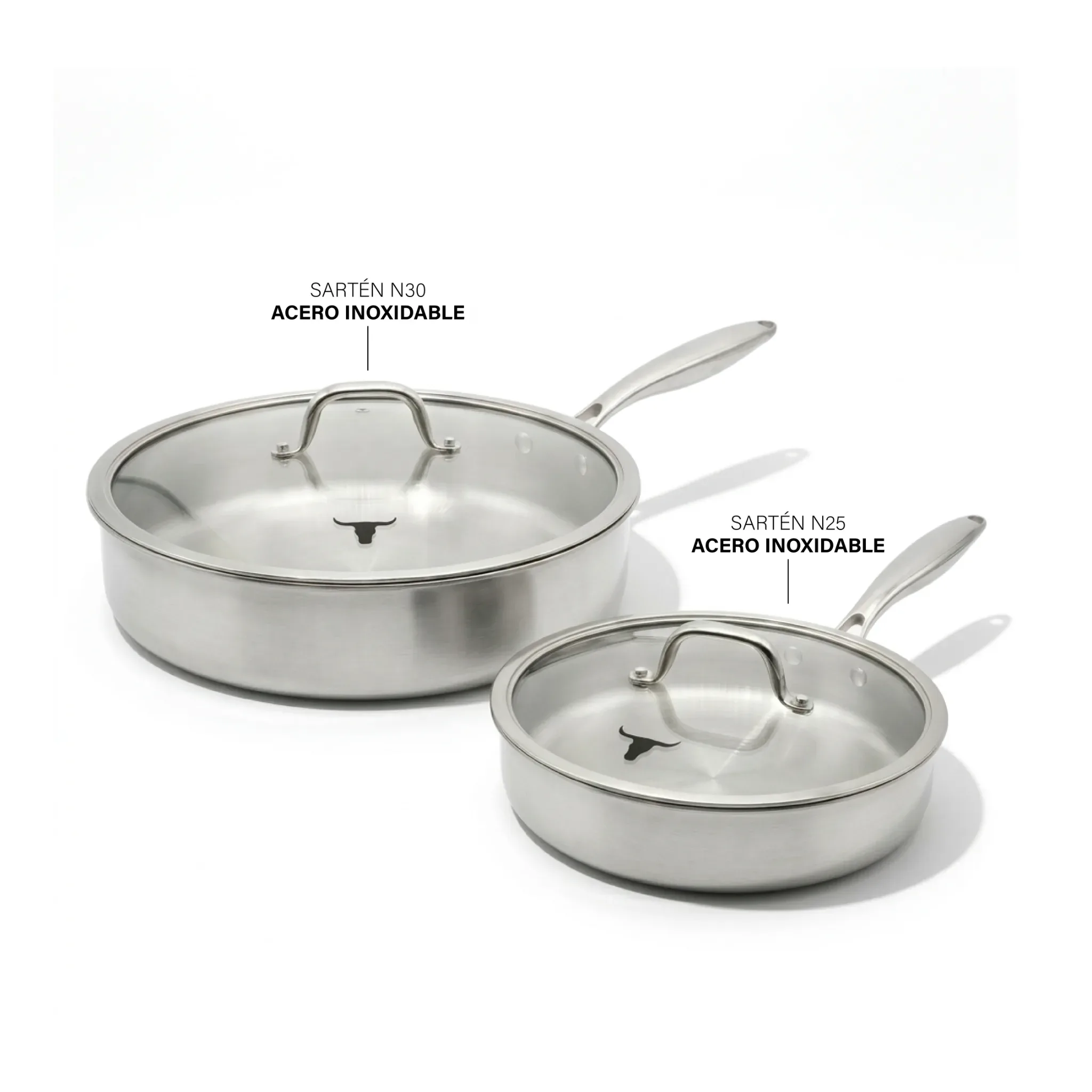 Set Duo | Acero Inoxidable