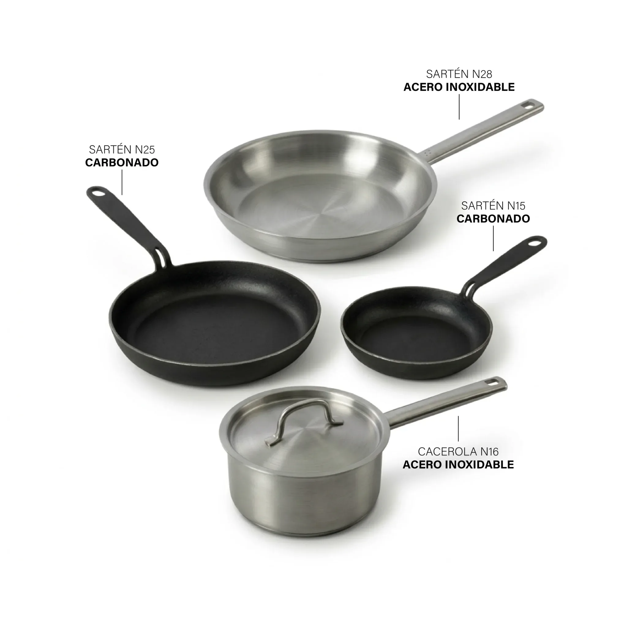 Flash Sale | Carbonado & Acero Inoxidable